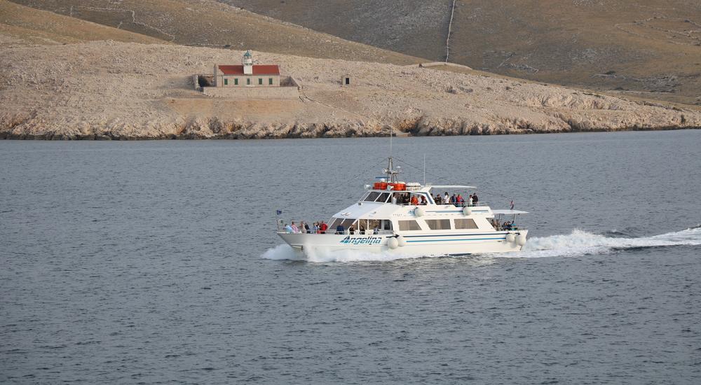 Bootstour auf der Insel Rab und fjord Zavratnica