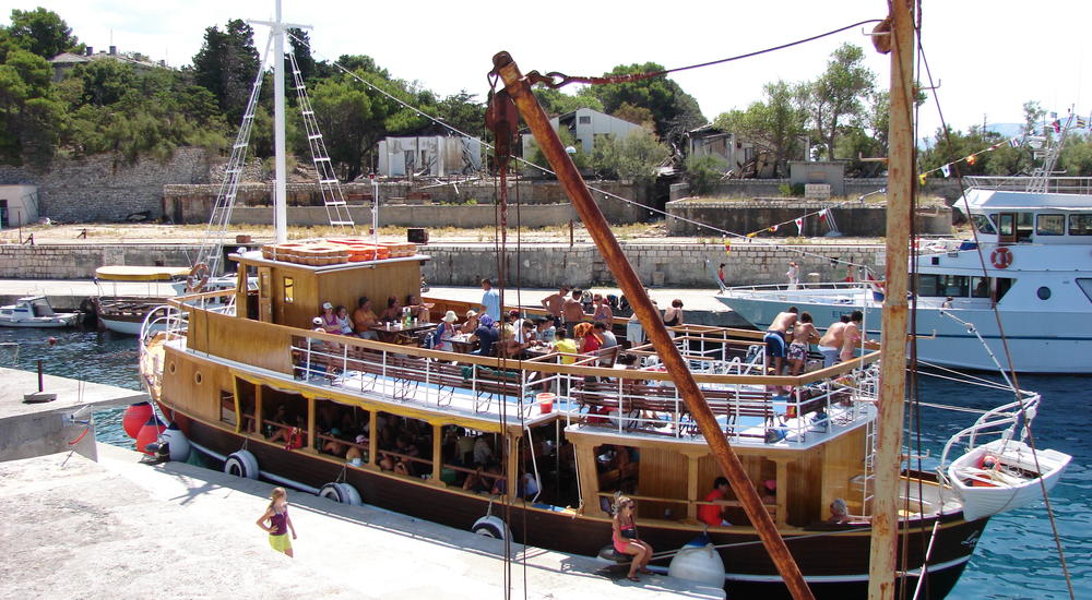 Bootsausflug auf die Insel Goli und Paradise Beach (Insel Rab)