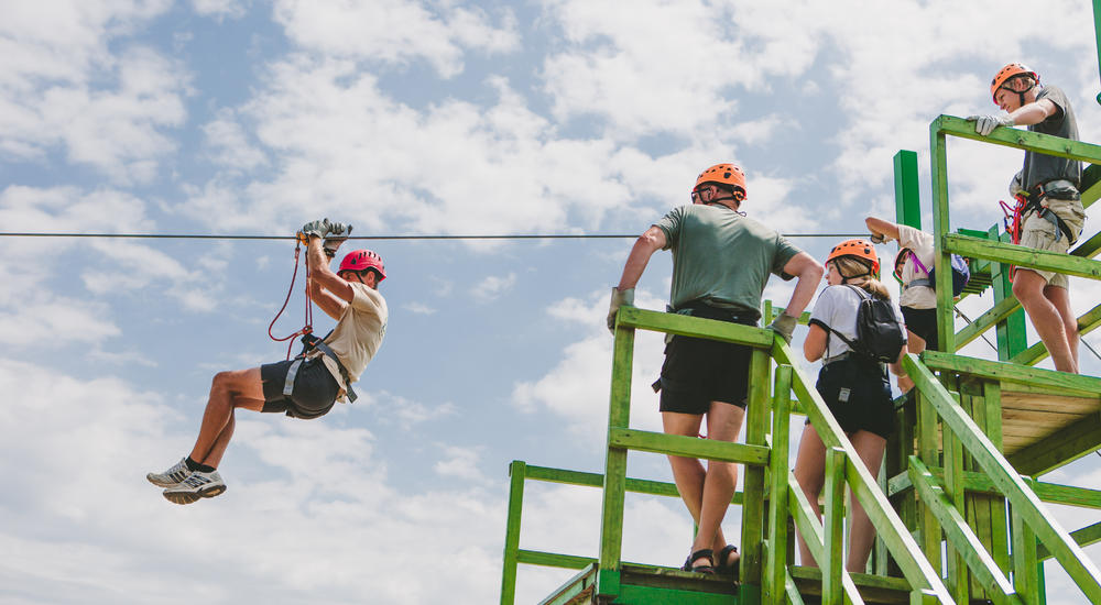 Zipline - Die Canopy Tour mit 7 Linien