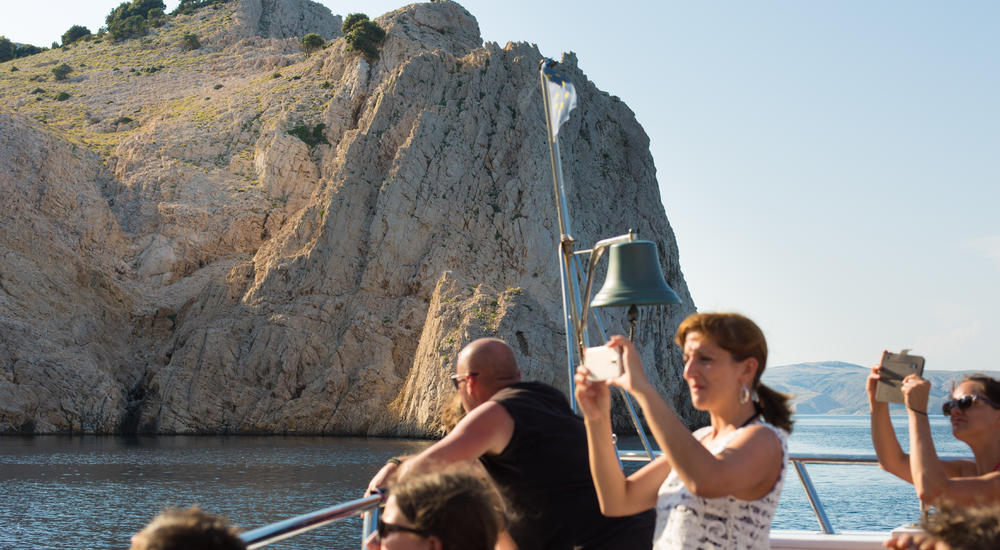 Boat tour to Island of Rab and fiord Zavratnica