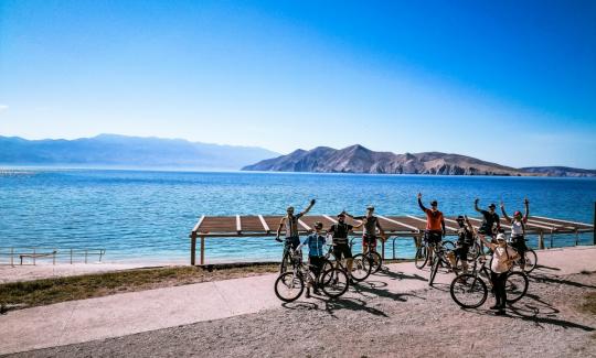 Mountain bike rental in Baška