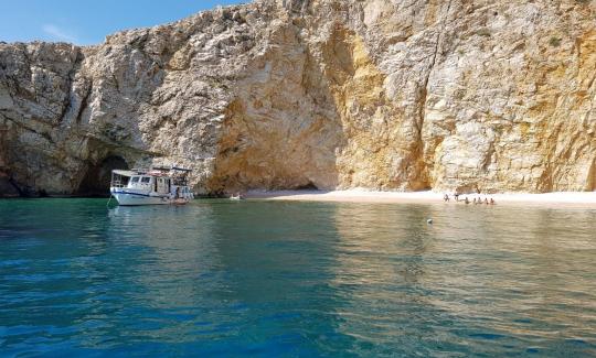 Panoramic boat ride along 4 islands from the city of Krk