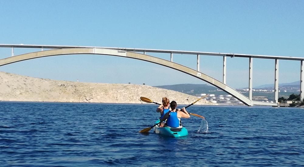 Krk Bridge Sea Kayaking Tour