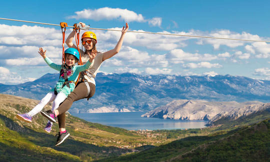 Zipline - The Canopy Tour with 8 Lines