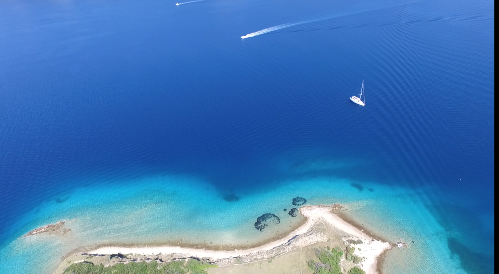 Panoramska vožnja uz 4 otoka s kupanjem
