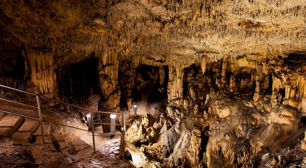 Exploring Biserujka Cave