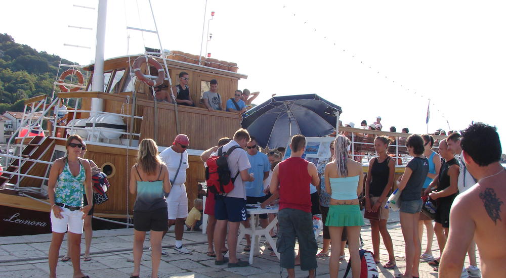 Bootsausflug auf die Insel Goli und Paradise Beach (Insel Rab)