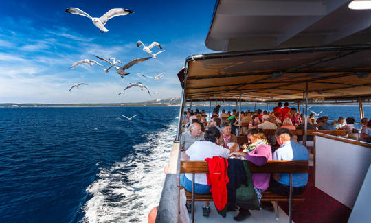 Boat trip to the islands of Rab and Pag from the city of Krk