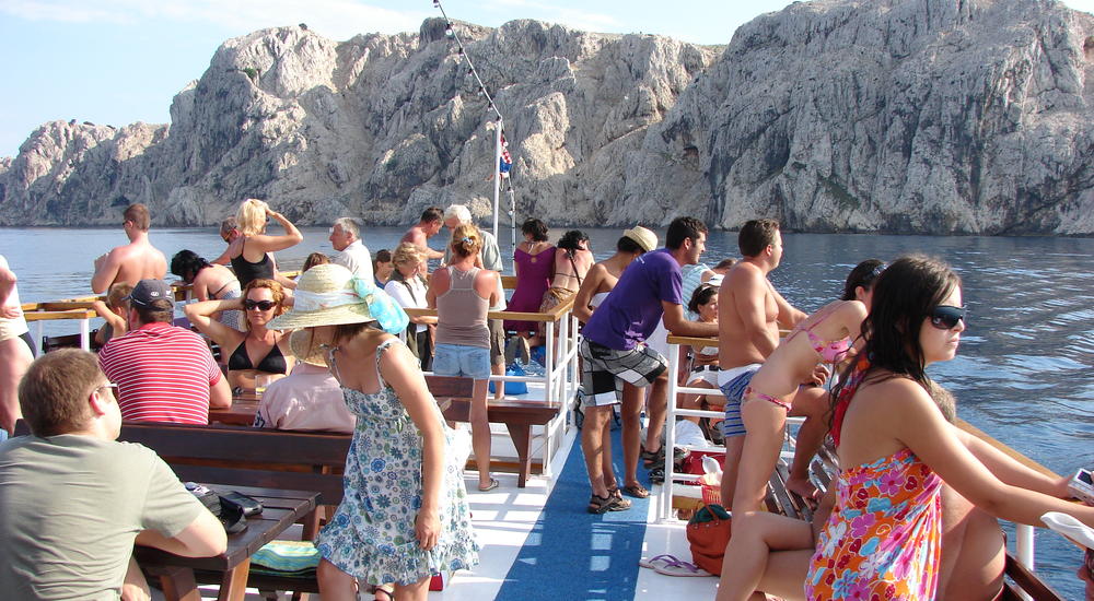 Boat tour to island of Goli and Paradise Beach (Island of Rab)