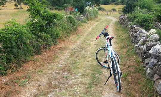 Easy Countryside e-Bike Tour in Baška
