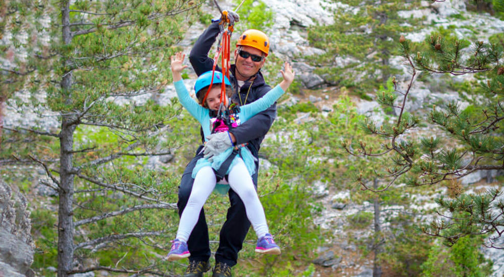 Zipline - šetnja među krošnjama u 7 dužina