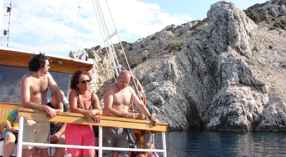Boat tour to island of Goli and Paradise Beach (Island of Rab)