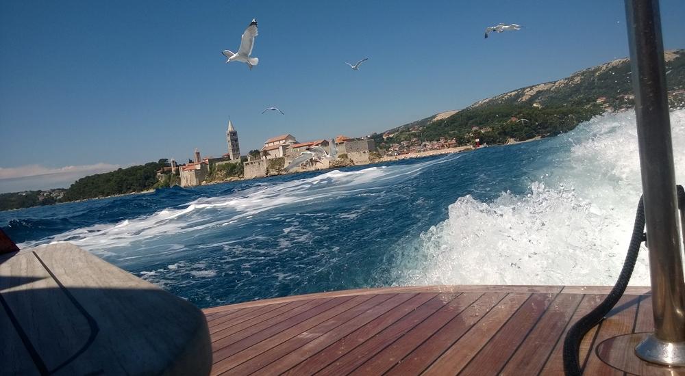 Boat trip to the islands of Rab and Pag from the city of Krk