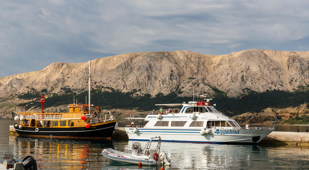 Bootstour auf der Insel Rab und fjord Zavratnica