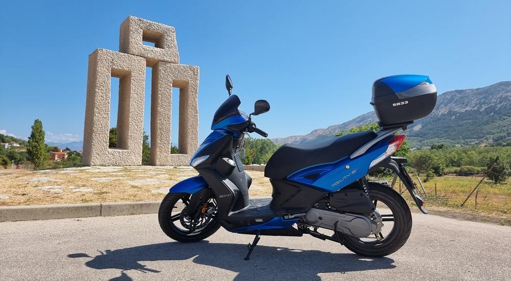 Scooter rental in Baška