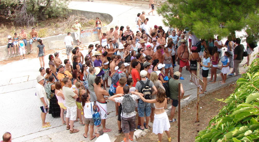 Bootsausflug auf die Insel Goli und Paradise Beach (Insel Rab)